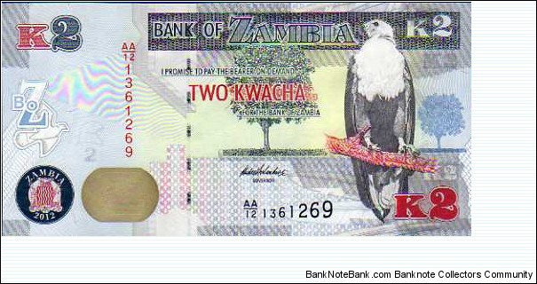 2 Kwacha__
pk# New Banknote