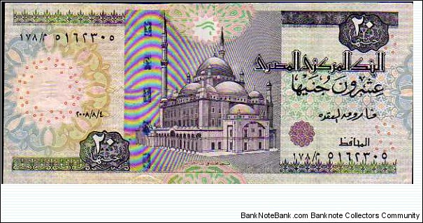 20 Pounds__
pk# 65 d (2) g__
04.08.2008 Banknote