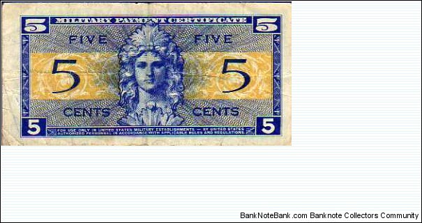 Banknote from USA year 1954