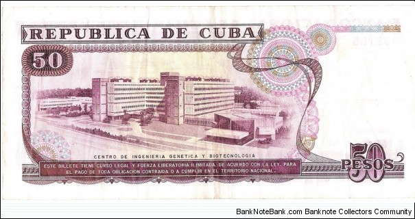 Banknote from Cuba year 1990