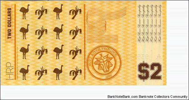 Banknote from Australia year 1970