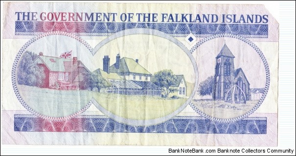 Banknote from Falkland Islands year 1984
