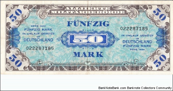 50 mark (Allied occupation) Banknote