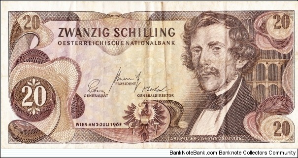20 schilling Banknote