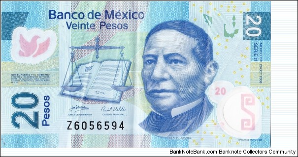 20 pesos Banknote