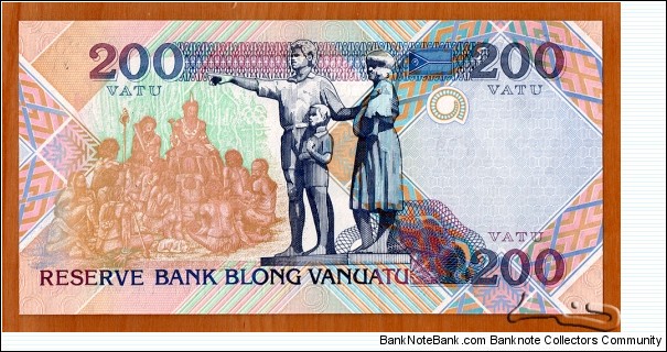 Banknote from Vanuatu year 2011