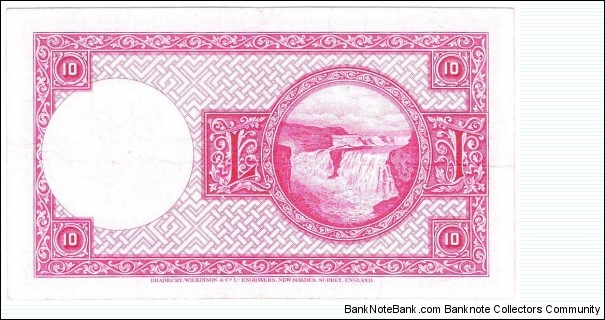 Banknote from Iceland year 1928