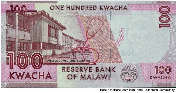 Banknote from Malawi year 2013