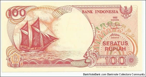 IndonesiaBN 100 Rupiah 1992 Banknote