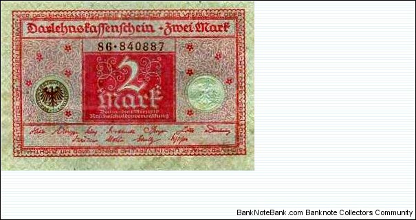2 Mark Banknote