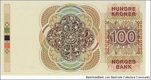 Banknote from Norway year 1989