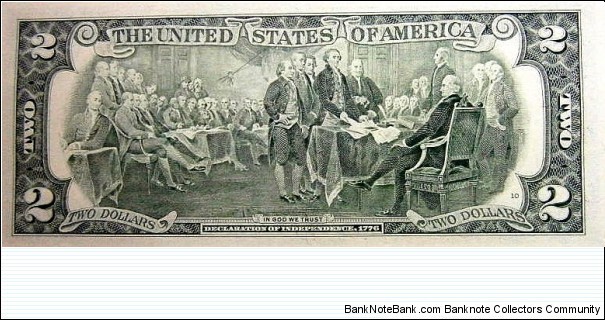 Banknote from USA year 1995