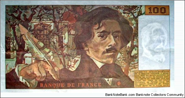 Banknote from France year 1993