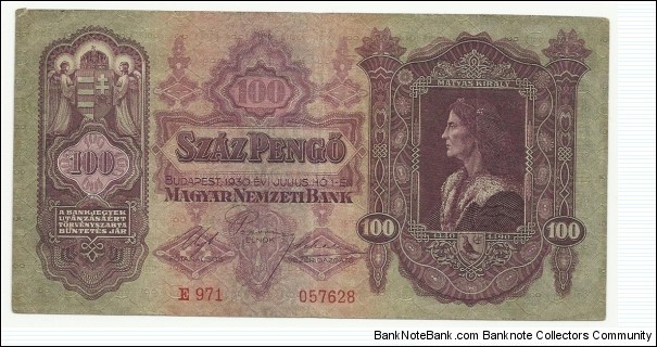 Hungary 100 Pengö 1930 Banknote