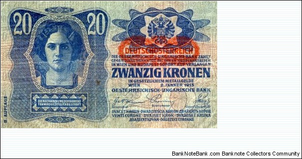 20 Kronen Banknote