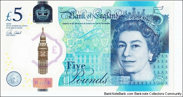 5 pounds Banknote