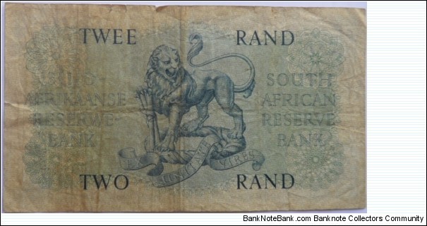 Banknote from South Africa year 1963