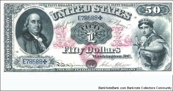 50 Dollars(Reproduction) Banknote