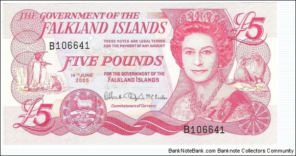 5 Pounds Banknote