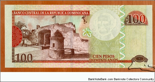 Banknote from Dominican Republic year 2012