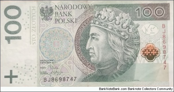 Poland 100 Złotych
BJ 8698747 Banknote