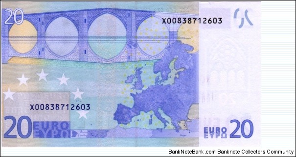 Banknote from Germany year 2002
