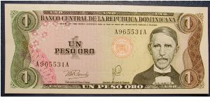 Dominican Republic 1 Peso Series 1978-1979 Banknote