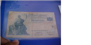 50 centavos moneda nacional Serial E 51.152.889
Signs Bosio-Gómez Morales Banknote