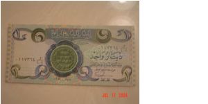 Iraq P-69 1 Dinar 1979 Banknote