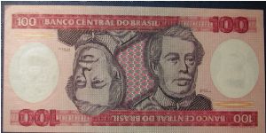 Brazil 100 Cruzieros 1984 Banknote