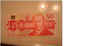 Canada P-98 50 Dollars 1988 Banknote