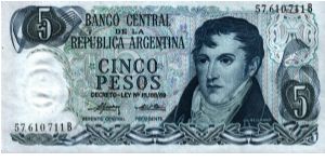 Argentina - 5 Pesos - 1973-76 - P-294 Banknote