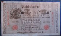 Germany 1910 1000 Marks (burn marks)

NOT FOR SALE Banknote