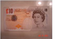 England P-389 10 Pounds 1999 Banknote
