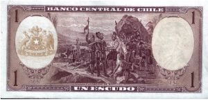 Banknote from Chile