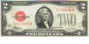 good ole 1928 F $2 bill. Banknote