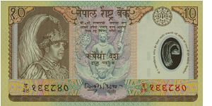 10 Rupees * 2001 * P-45 Banknote