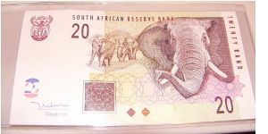 2005 South Africs 20 Rand. Sent to me by a friend living in South Africa. Banknote