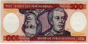 100 Cruzeiros * 1984 * P-198b Banknote