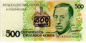500 Cruzeiros * 1984 * P-226b Banknote
