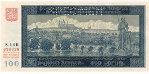 Protektorat Bohemia and Moravia - 100 K 1940
1st issue Banknote