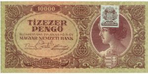 10.000 Pengö
stamp Banknote