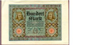 100 Mark
Reichsbanknote Banknote
