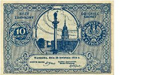 10 Groszy
Bilet Zdawkowy Banknote