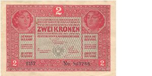 2 K
Austria - Hungary Banknote