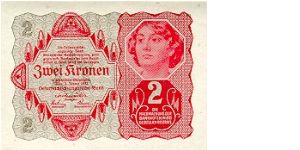 2 K
only front Banknote