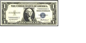 1 Dollar
Silver Certificate Banknote