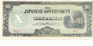 10 Pesos(Jap Invasion) Banknote