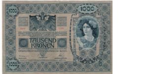 1000 Kronen/Korona 1902 Banknote