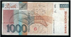 Banknote from Slovenia